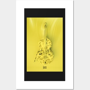 Jazz Yellow Accent Posters and Art